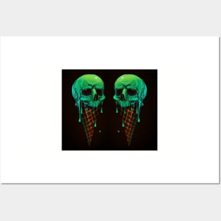 Skull Posters and Art